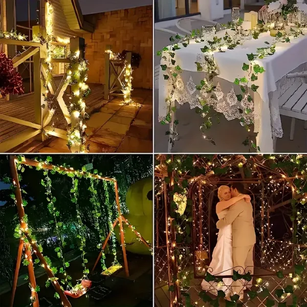 Maple Leaf Vine String Light - Image 4