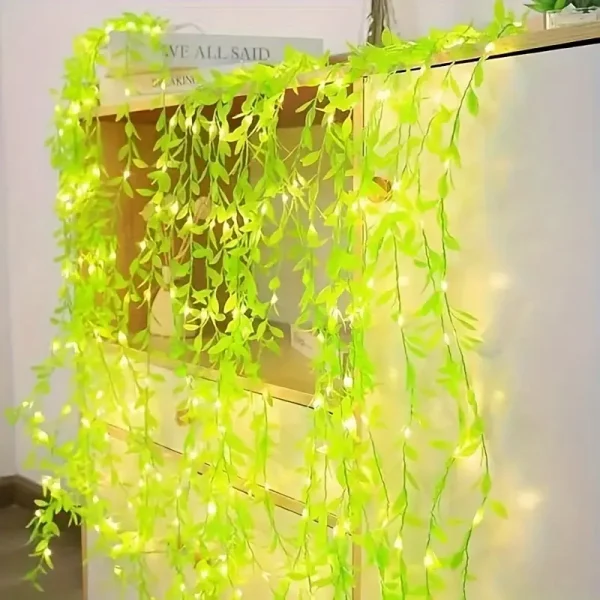 Willow Leaf Vine String Light - Image 3