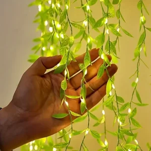 Willow Leaf Vine String Light