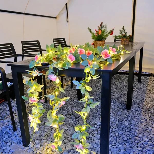 Rose Vine String Light - Image 6