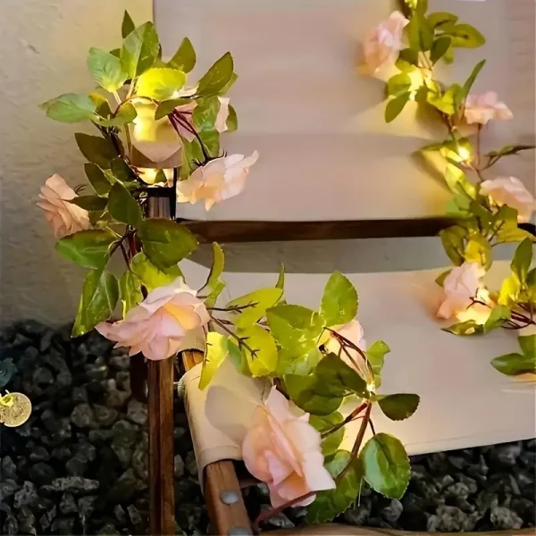Rose Vine String Light - Image 3