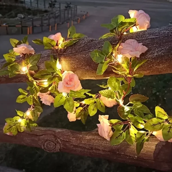 Rose Vine String Light - Image 4