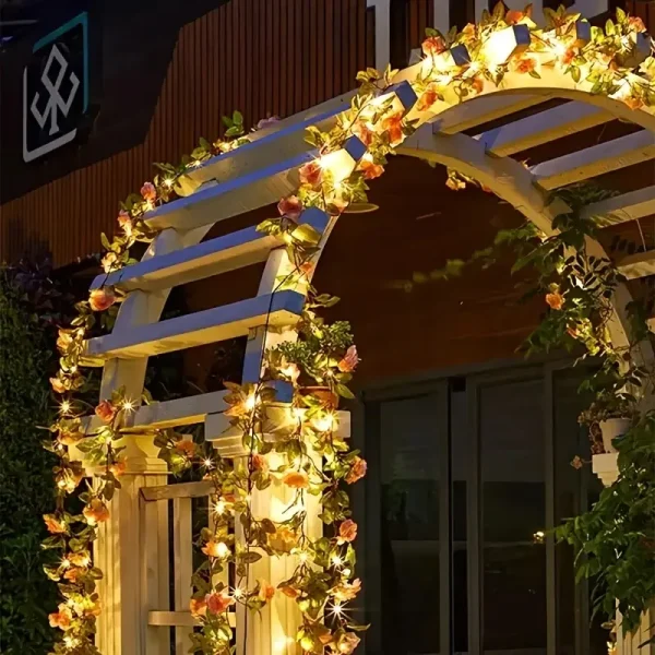 Rose Vine String Light - Image 2