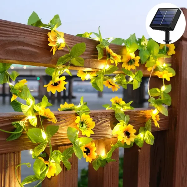 Sunflower Vine String Light - Image 4