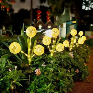 Dandelion Ground Stake Light