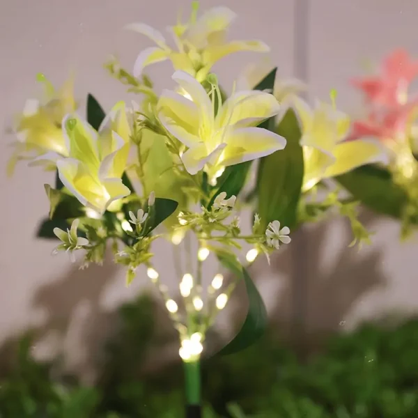 Lily Flower Ground Stake Light - Image 3