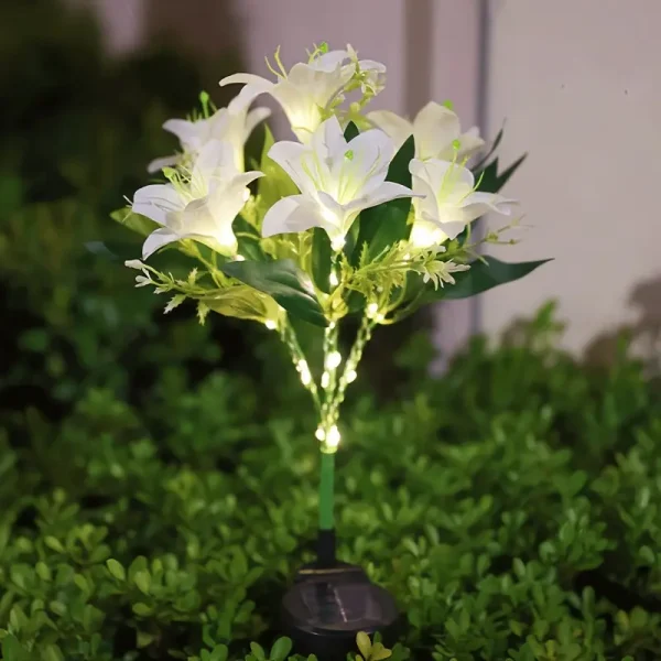 Lily Flower Ground Stake Light - Image 4
