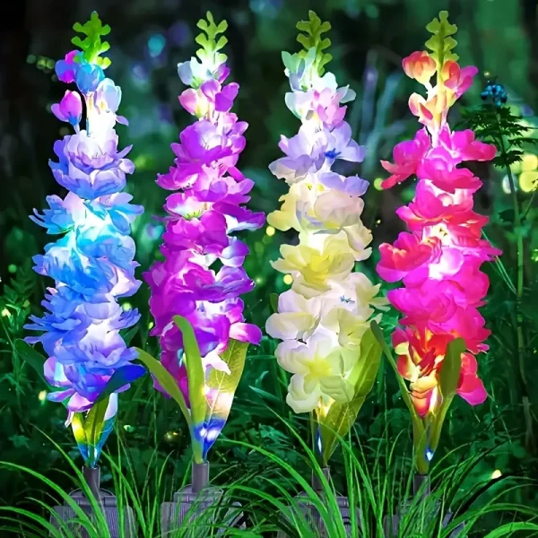 Hyacinth Flower Ground Stake Light - Image 2